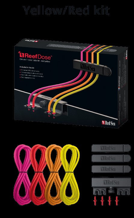 RedSea ReefDose Accessory Kit Red-Yellow