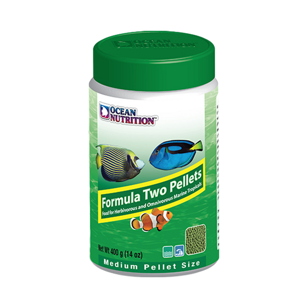 Ocean Nutrition Formula Two Pellets Medium Size 400G - RBM Aquatics  