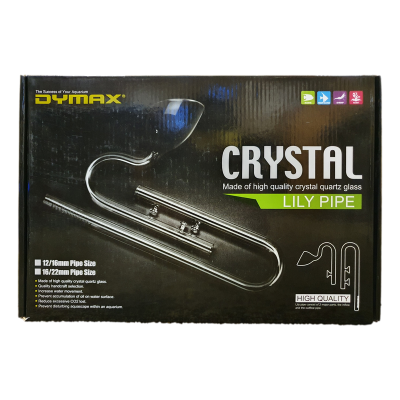 Dymax Crystal Lily Pipe - RBM Aquatics  
