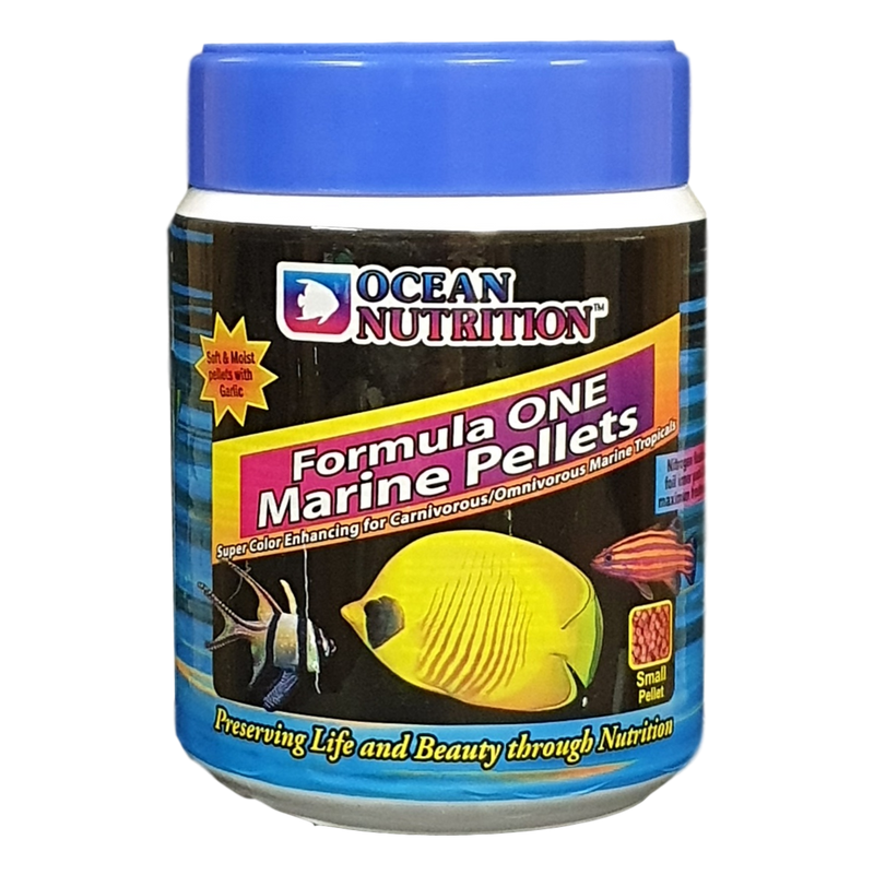 Ocean Nutrition Formula One Marine Pellets Small Size 200G - RBM Aquatics  