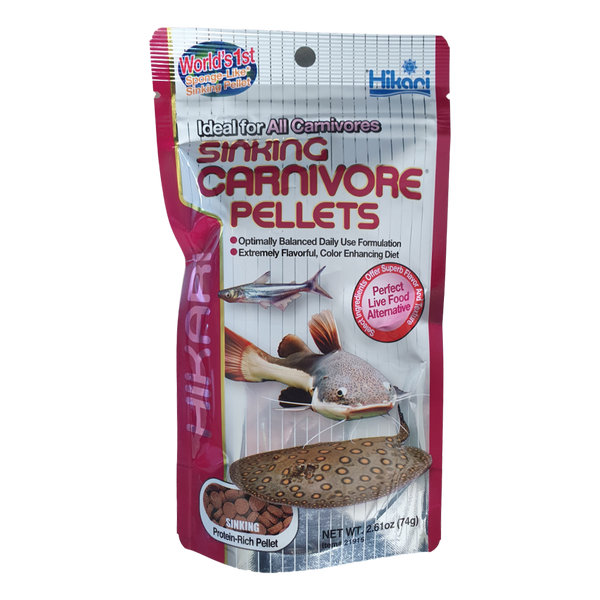 Hikari tropical store sinking carnivore pellets
