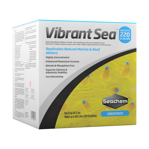 Seachem Vibrant Sea 23 Kg - RBM Aquatics  